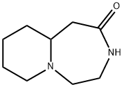 1,4,5,7,8,9,10,10a-Octahydropyrido[1,2-d][1,4]diazepin-2(3H)-one Struktur