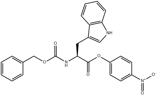 Z-TRP-ONP Struktur