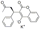 (R)-Potassium warfarin Struktur