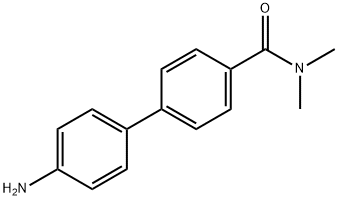 4-(4-Aminophenyl)-N,N-dimethylbenzamide Struktur