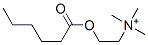 hexanoylcholine Struktur