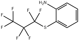 2-Heptafluoropropylsulfanyl-phenylamine Struktur