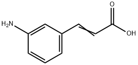 3-(3-Aminophenyl)propenoic acid Struktur