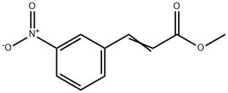 (E)-methyl 3-(3-nitrophenyl)acrylate Struktur