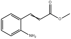 3-(2-Aminophenyl)propenoic acid methyl ester Struktur