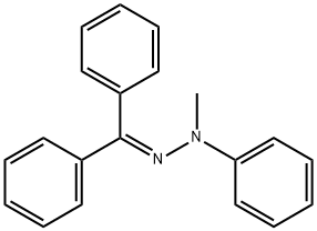 N-(benzhydrylideneamino)-N-methyl-aniline Struktur