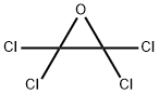 tetrachloroepoxyethane Struktur