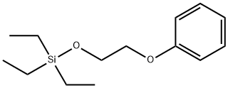 2-[(Triethylsilyl)oxy]ethyl(phenyl) ether Struktur