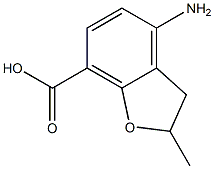 7-Benzofurancarboxylicacid,4-amino-2,3-dihydro-2-methyl-,(+)-(9CI) Struktur