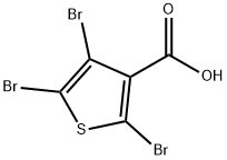 2,4,5-Tribromo-3-thiophenecarboxylic acid Struktur