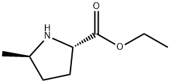 L-Proline, 5-methyl-, ethyl ester, trans- (9CI) Struktur