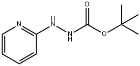 Hydrazinecarboxylic acid, 2-(2-pyridinyl)-, 1,1-dimethylethyl ester (9CI) Struktur