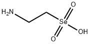 2-Aminoethaneselenonic acid Struktur