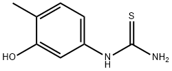 1-(3-HYDROXY-4-METHYLPHENYL)THIOUREA Struktur