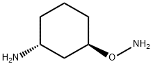 Cyclohexanamine, 3-(aminooxy)-, trans- (9CI) Struktur