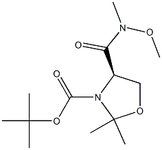 (R)-3-BOC-4-(メトキシメチルカルバモイル)-2,2-ジメチルオキサゾリジン price.