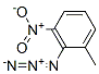 2-Azido-3-nitrotoluene Struktur