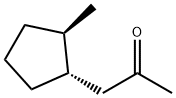 2-Propanone, 1-(2-methylcyclopentyl)-, trans- (9CI) Struktur