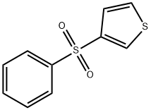 3-BENZENESULFONYLTHIOPHENE Struktur