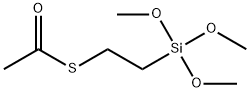 Thioacetic acid S-[2-(trimethoxysilyl)ethyl] ester Struktur