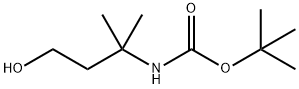 Carbamic acid, (3-hydroxy-1,1-dimethylpropyl)-, 1,1-dimethylethyl ester (9CI) Struktur