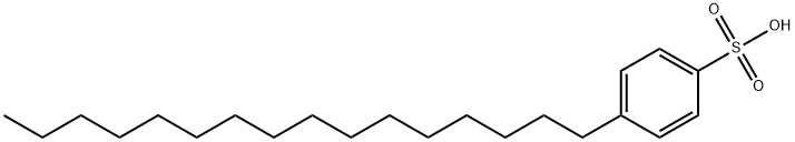 PARA-HEXADECYLBENZENESULPHONICACID Struktur