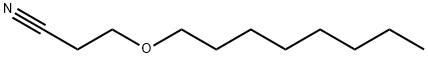 3-(octyloxy)propiononitrile Struktur