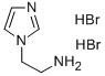 1-(2-Aminoethyl)-1H-imidazole dihydrobromide Struktur