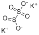 POTASSIUM METABISULFITE Struktur