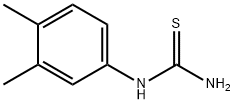 N-(3,4-DIMETHYLPHENYL)THIOUREA Struktur