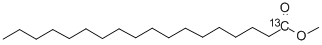 Methyl Stearate-1-13C Struktur