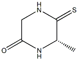 Piperazinone, 6-methyl-5-thioxo-, (S)- (9CI) Struktur