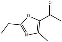 Ethanone, 1-(2-ethyl-4-methyl-5-oxazolyl)- (9CI) Struktur