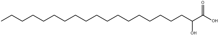 2-HYDROXYEICOSANOIC ACID Struktur