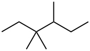 3,3,4-TRIMETHYLHEXANE Struktur