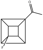 Ethanone, 1-(4-fluoropentacyclo[4.2.0.02,5.03,8.04,7]octyl)- (9CI) Struktur