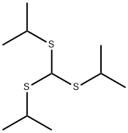 Tris(isopropylthio)methane Struktur