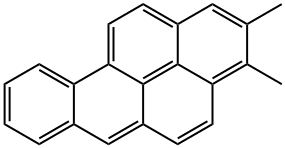 2,3-Dimethylbenzo[a]pyrene Struktur