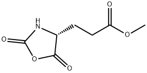 methyl (R)-2,5-dioxooxazolidine-4-propionate Struktur