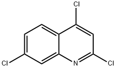 2,4,7-三氯喹啉 結(jié)構(gòu)式