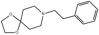 8-PHENETHYL-1,4-DIOXA-8-AZA-SPIRO[4.5]DECANE Struktur