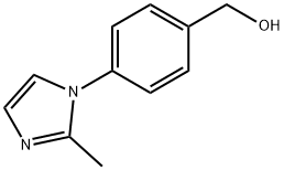 [4-(2-METHYLIMIDAZOL-1-YL)PHENYL]METHANOL Struktur