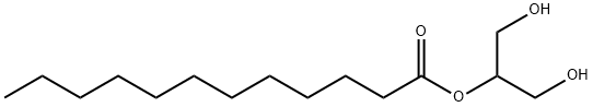 2-hydroxy-1-(hydroxymethyl)ethyl laurate Struktur