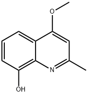 4-METHOXY-2-METHYLQUINOLIN-8-OL Struktur