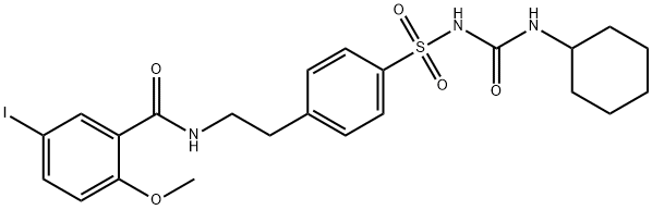 iodoglibenclamide Struktur