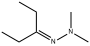 1,1-Dimethyl-2-(1-ethylpropylidene)hydrazine Struktur