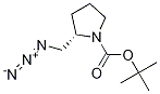 (S)-2-(AzidoMethyl)-1-Boc-pyrrolidine Struktur