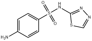 SULFATHIADIAZOLE Struktur