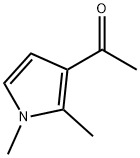 Ethanone, 1-(1,2-dimethyl-1H-pyrrol-3-yl)- (9CI) Struktur