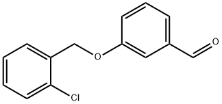 3-[(2-CHLOROBENZYL)OXY]BENZALDEHYDE Struktur